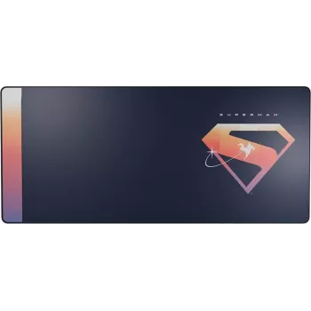 LEXIP X WARNER Superman Sunset XXL -pelihiirimatto - mikroteksturoitu kangas, ommellut reunat (WAXLXMP0002)