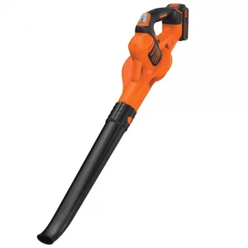 Black & Decker GWC1820PCB-XJ 18V PowerCommand Boost akkukäyttöinen lehtipuhallin 209 km/h musta oranssi