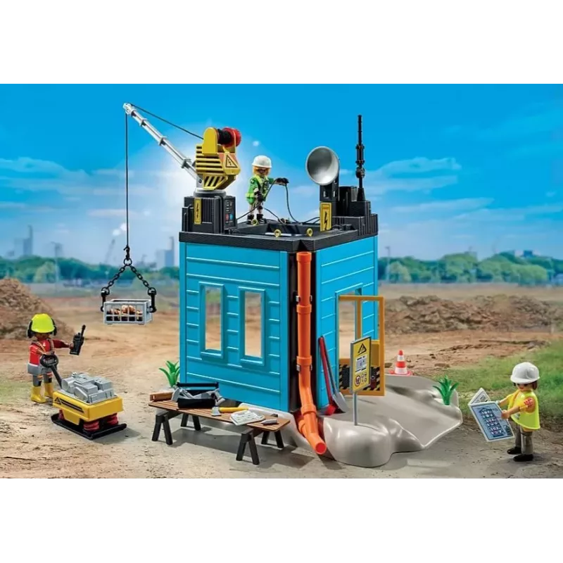 Playmobil Action Heroes 71650 rakennustyömaan leikkisarja