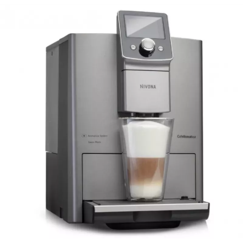 NIVONA Cafe Romatica 8 Series NICR 821 kahviautomaatti titaani/kromi