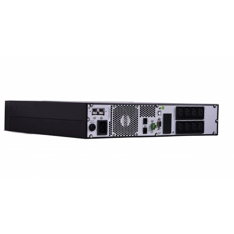 Orvaldi V2000+ Line-Interactive UPS 2 kVA 1800 W puhdas siniaalto 2U rack/torni LCD 8x C13