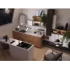 DEANTE Black Nero Matt Magnetic 1.5-Bowl graniittinen pesuallas