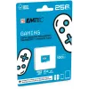 EMTEC Gaming MicroSDXC 256 GB UHS-I U3 V30 A1 muistikortti