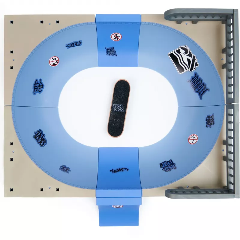 SPINMASTER Tech Deck Mega Bowl Fingerboard Skatepark -leikkisetti