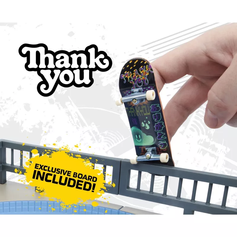 SPINMASTER Tech Deck Mega Bowl Fingerboard Skatepark -leikkisetti