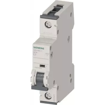 Siemens 5SY4103-7 MCB 3A C-käyrä 1-napainen 10kA