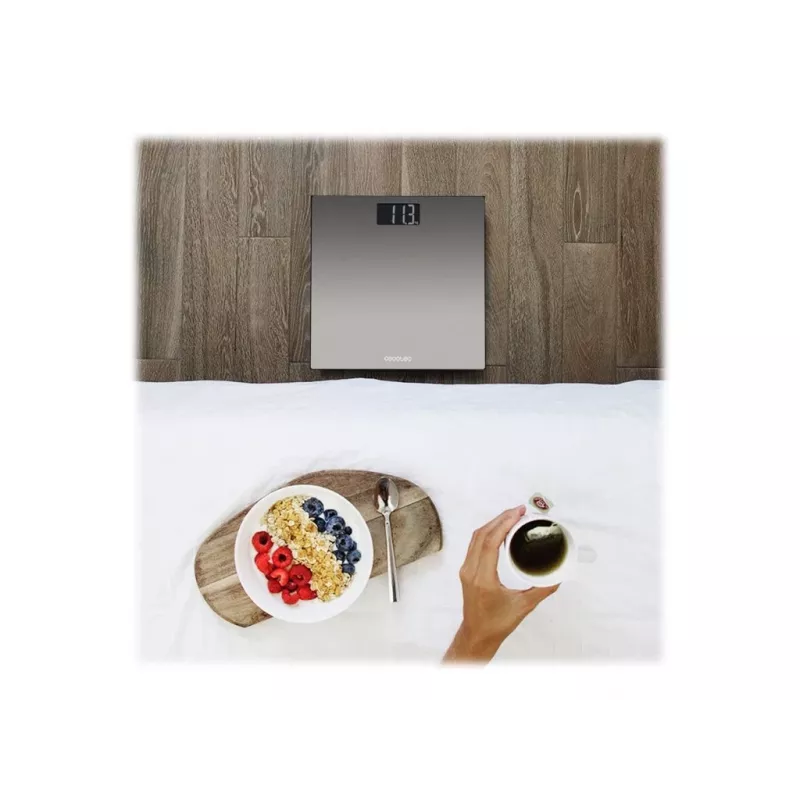 Cecotec Surface Precision 9200 Healthy Smart kehonkoostumusvaaka, 180 kg kapasiteetti, Bluetooth, hopea