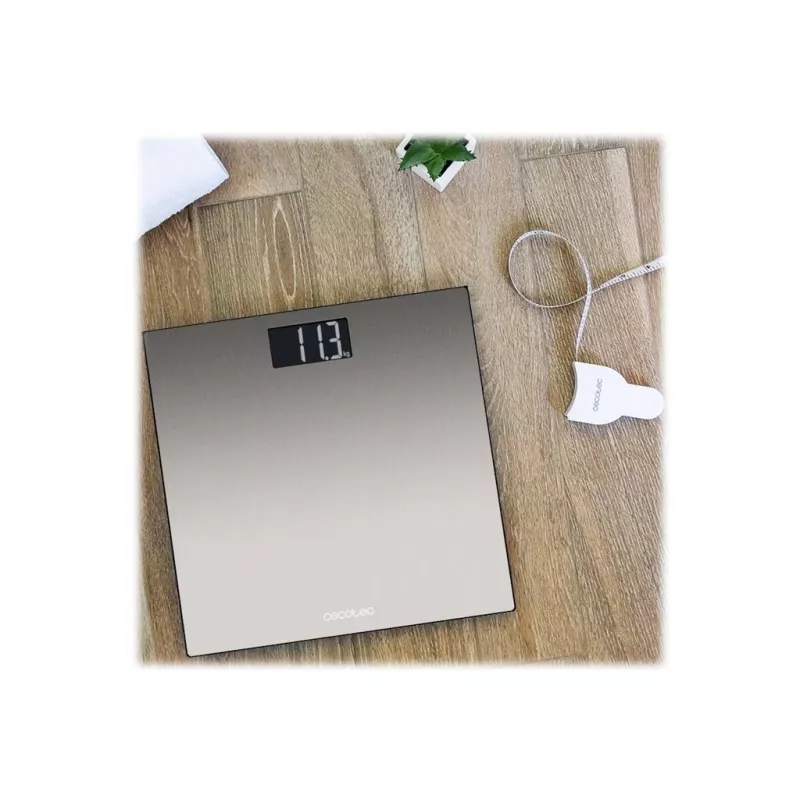 Cecotec Surface Precision 9200 Healthy Smart kehonkoostumusvaaka, 180 kg kapasiteetti, Bluetooth, hopea