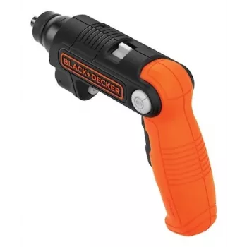 Black & Decker BDCSFL20C-QW 3,6V -akkuruuvinväännin taskulampulla, musta/oranssi