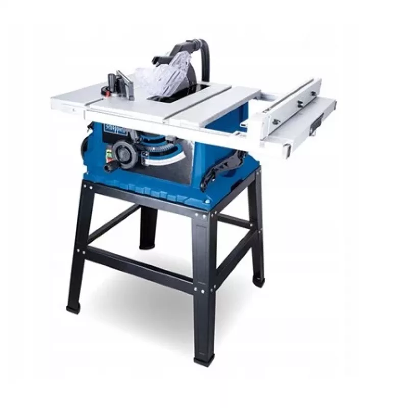 Scheppach HS105 2000W 254mm pöytäpyörösaha jalustalla ja rinnakkaisohjaimella