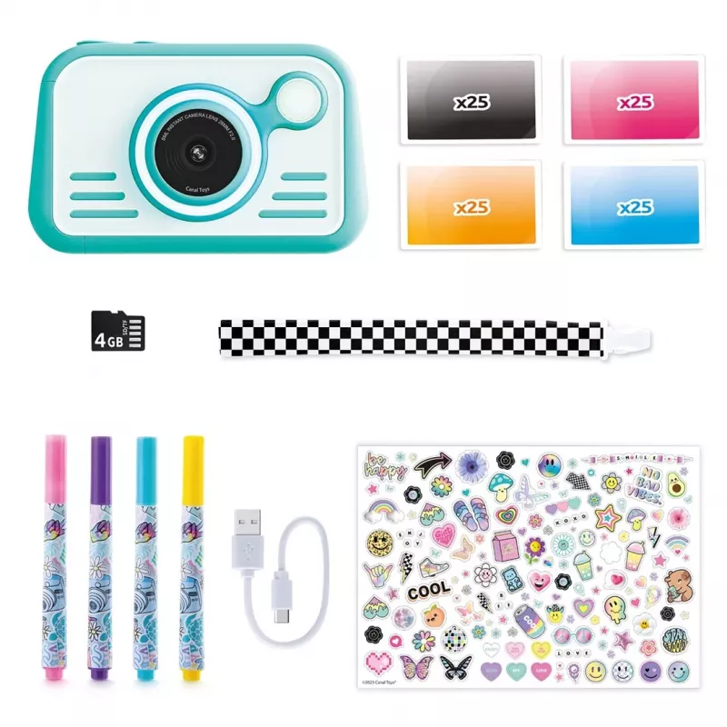 CANAL TOYS PHOTO CREATOR pikakamera värivalokuvapaperilla