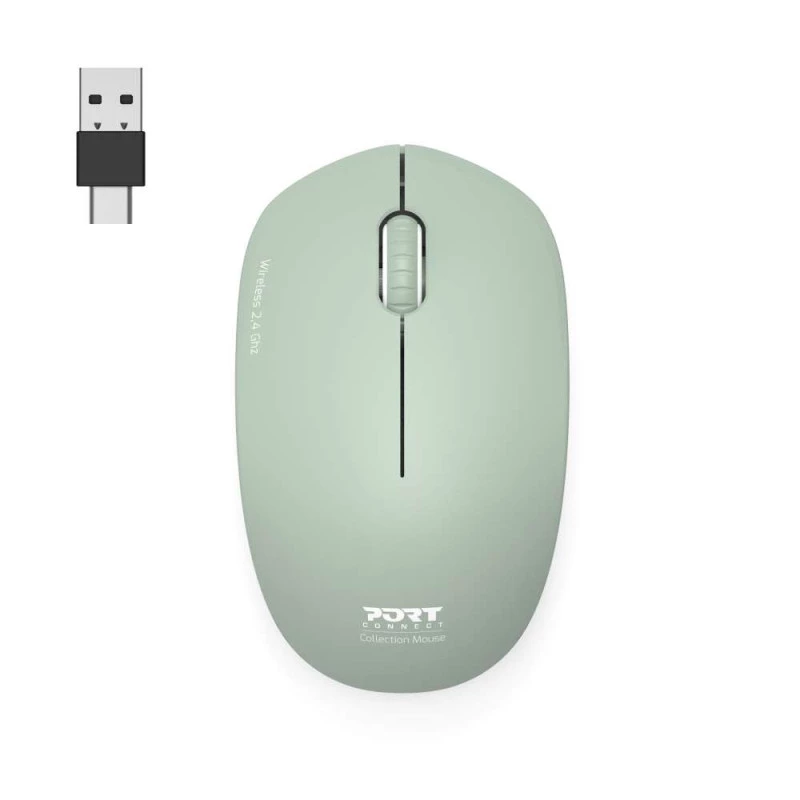 PORT DESIGNS PORT CONNECT Mouse Collection II langaton 2,4 GHz oliivinvihreä