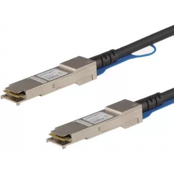 StarTech.com 3m QSFP-H40G-CU3M yhteensopiva QSFP+ Direct Attach Copper -kaapeli - 40G QSFP+ passiivinen Twinax-kaapeli - SFF-8436 - musta