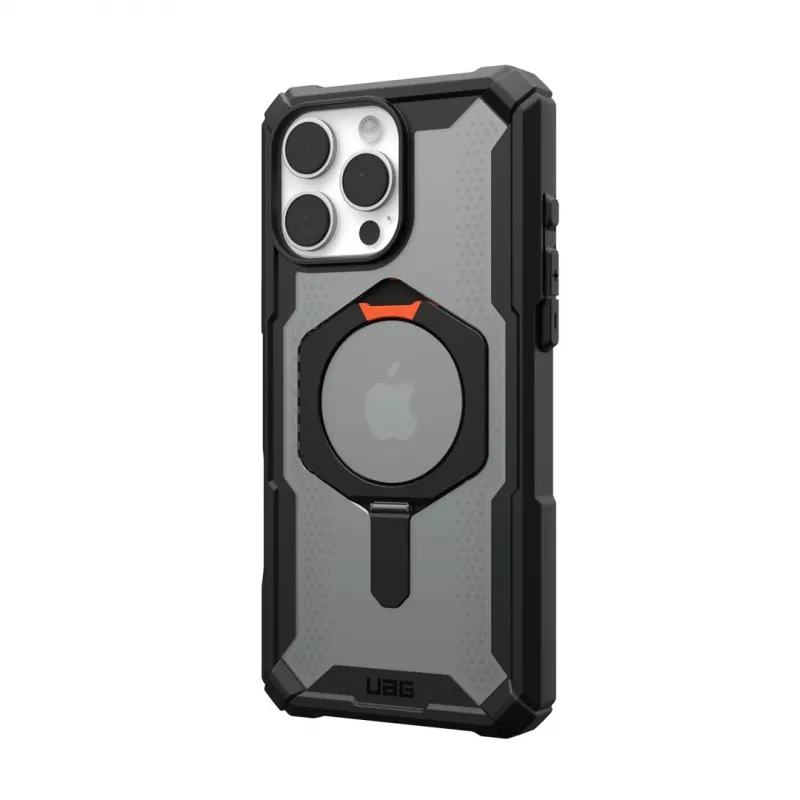 URBAN ARMOR GEAR UAG Plasma XTE MagSafe -kotelo jalustalla iPhone 16:lle