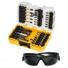 DEWALT DT70733T-QZ 38-osainen ruuvauskärkisarja magneettisella kärkikahvalla