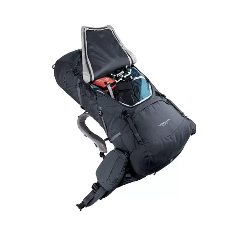 Deuter Aircontact Pro 85+10 vaellusreppu musta