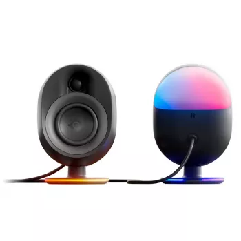 SteelSeries Arena 9 5.1-kanavainen kaiutinjärjestelmä langattomalla subwooferilla, Bluetooth 5.0, RGB-valaistus, musta
