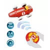 BRIO RC kilpa-auto kauko-ohjaimella, punainen/valkoinen