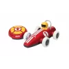BRIO RC kilpa-auto kauko-ohjaimella, punainen/valkoinen