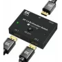 TECHLY IDATA-DP-2DP-8KT kaksisuuntainen DisplayPort 1.4 -kytkin 8K 2-in-1-out / 1-in-2-out jakaja
