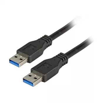 EFB Elektronik Premium USB 3.0 -kaapeli USB-A - USB-A 1,0m musta