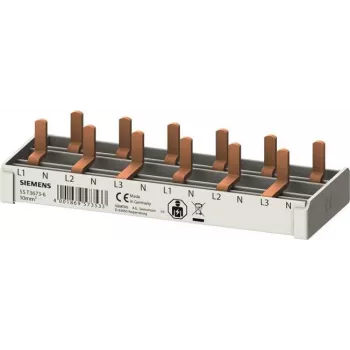 Siemens 5ST3673-6 kompakti piikkikisko 10 mm² 6 TE 1-napainen harmaa