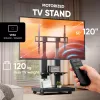 ONKRON TS2811E-B siirrettävä TV-teline 50-120 tuuman näytöille, musta
