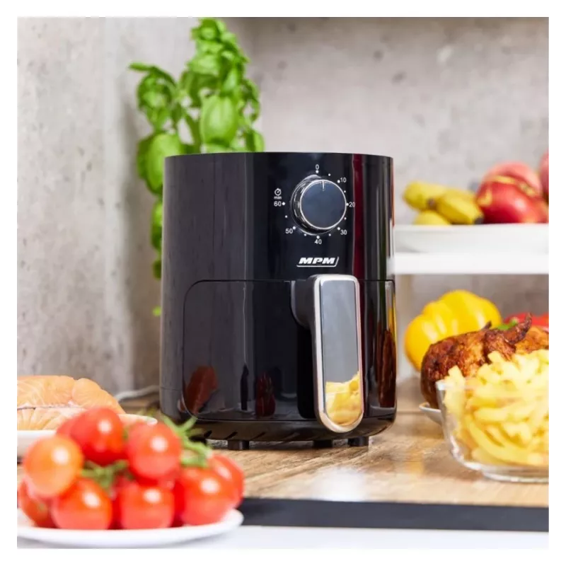 MPM MFR-12 kuumailmafriteerauskeitin 1500W 3,2L musta