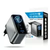 EVERACTIVE SC-670Q GaN 67W USB-C-laturi 2x USB-C ja 1x USB-A, Quick Charge 4+, PD 3.0, musta