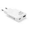 EVERACTIVE GaN QC3.0 45W USB-C-seinälaturi SC-460Q valkoinen