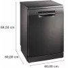 Bosch SMS4ENC06E vapaasti seisova astianpesukone, 13 astiastosarjaa, 44 dB, Silver Inox