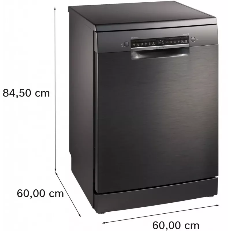 Bosch SMS4ENC06E vapaasti seisova astianpesukone, 13 astiastosarjaa, 44 dB, Silver Inox