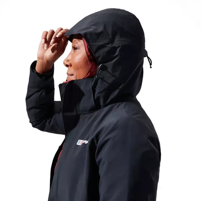 Berghaus Hillwalker Gore-Tex InterActive takki - naisten takki, koko M (musta)