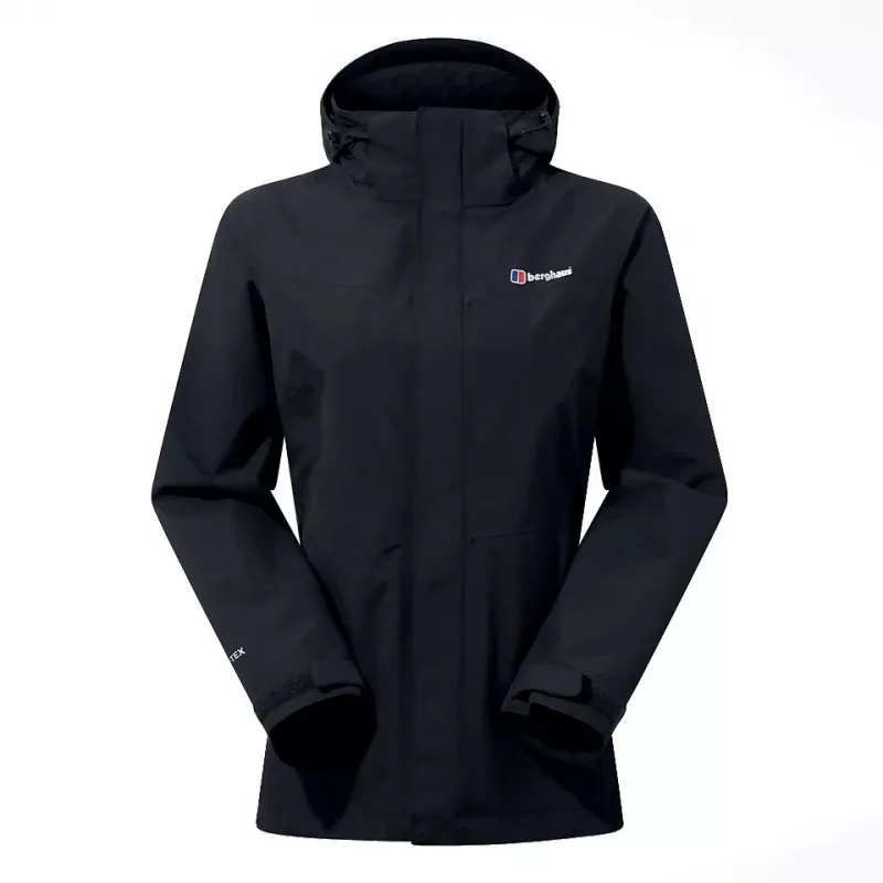 Berghaus Hillwalker Gore-Tex InterActive takki - naisten takki, koko M (musta)