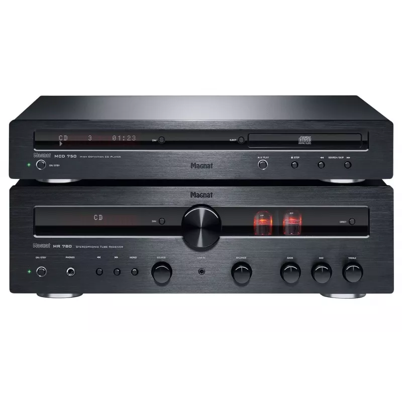 MAGNAT MR 780 Hybrid-stereovahvistin musta