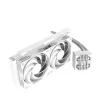 ZALMAN ALPHA2 SE A24 WH 240 mm CPU-nestecooleri valkoinen