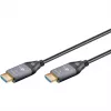 Goobay 76274 aktiivinen optinen HDMI-kaapeli (AOC) 8K/60Hz 48 Gbit/s 10 m musta/harmaa
