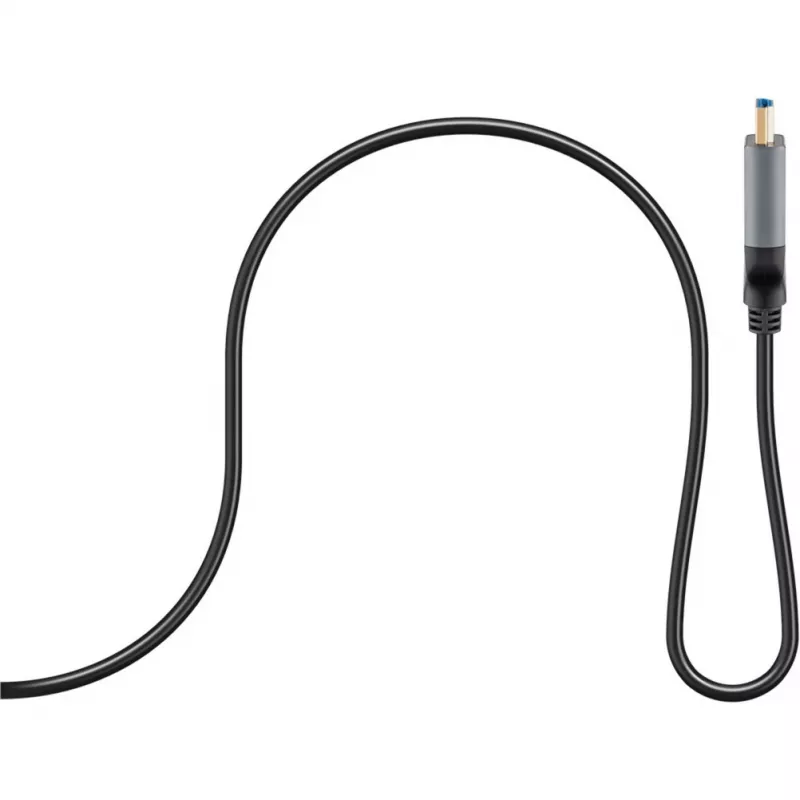 Goobay 76274 aktiivinen optinen HDMI-kaapeli (AOC) 8K/60Hz 48 Gbit/s 10 m musta/harmaa