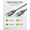 Goobay 76274 aktiivinen optinen HDMI-kaapeli (AOC) 8K/60Hz 48 Gbit/s 10 m musta/harmaa