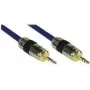 INLINE Kindermann audiokaapeli - stereo-jakkiliitin stereo-jakkiliittimeen - 5 m - suojattu (K-99955P)