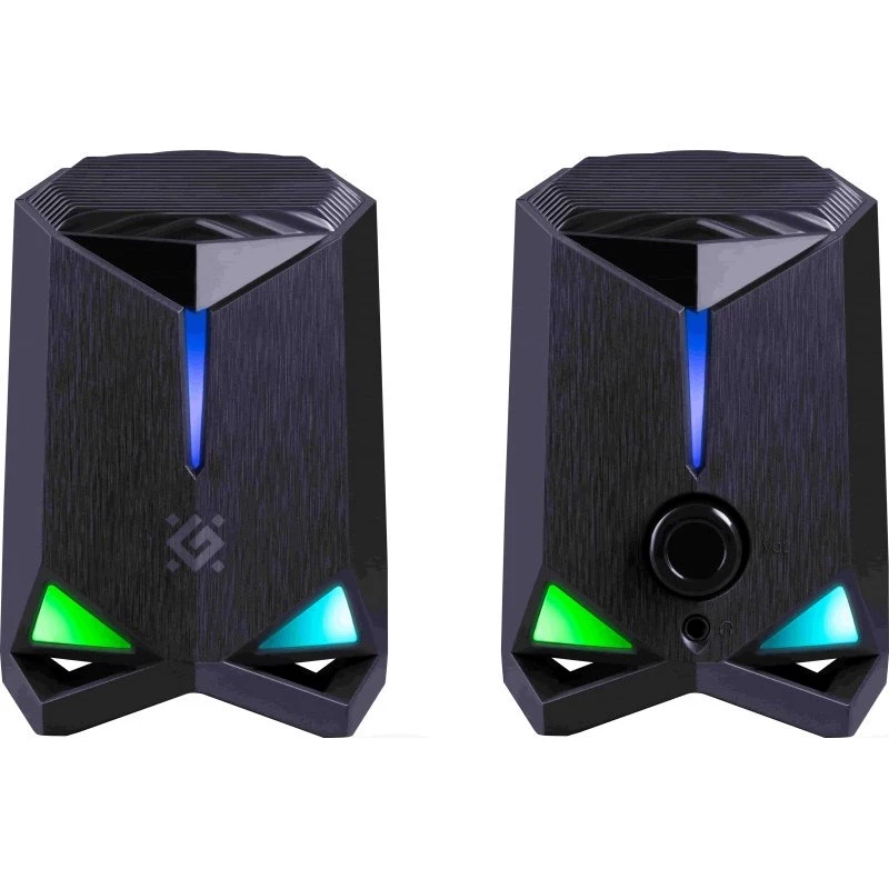 Defender Rocket 2.0 PC-kaiuttimet 6W LED USB musta