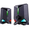 Defender Rocket 2.0 PC-kaiuttimet 6W LED USB musta