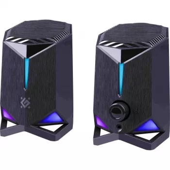 Defender Rocket 2.0 PC-kaiuttimet 6W LED USB musta