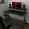 HUZARO Hero 1.9 RGB musta pelipöytä