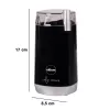 ELDOM MK40 kahvimylly musta 150W terämylly