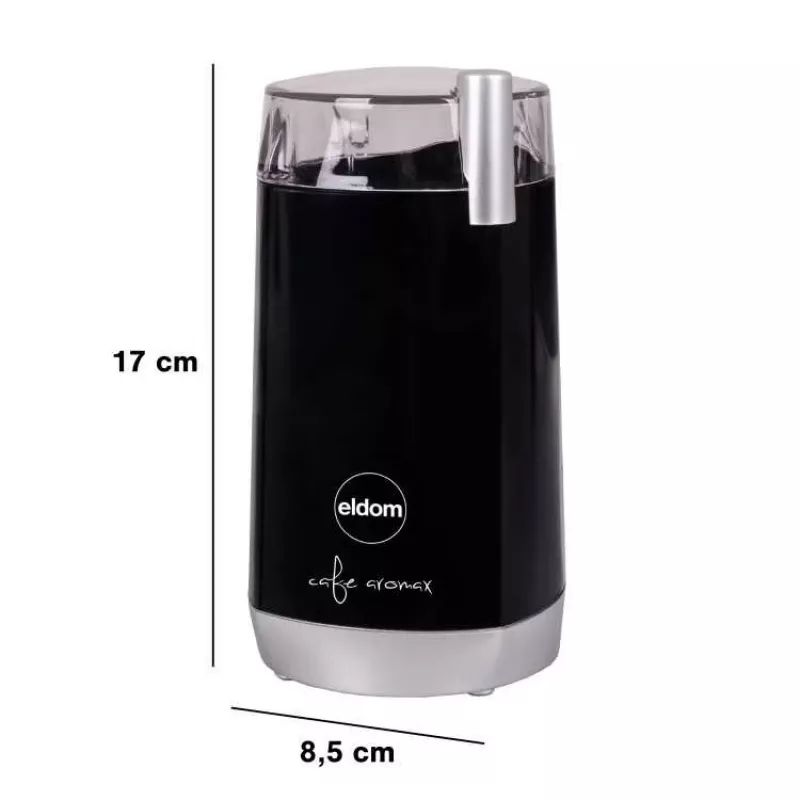 ELDOM MK40 kahvimylly musta 150W terämylly