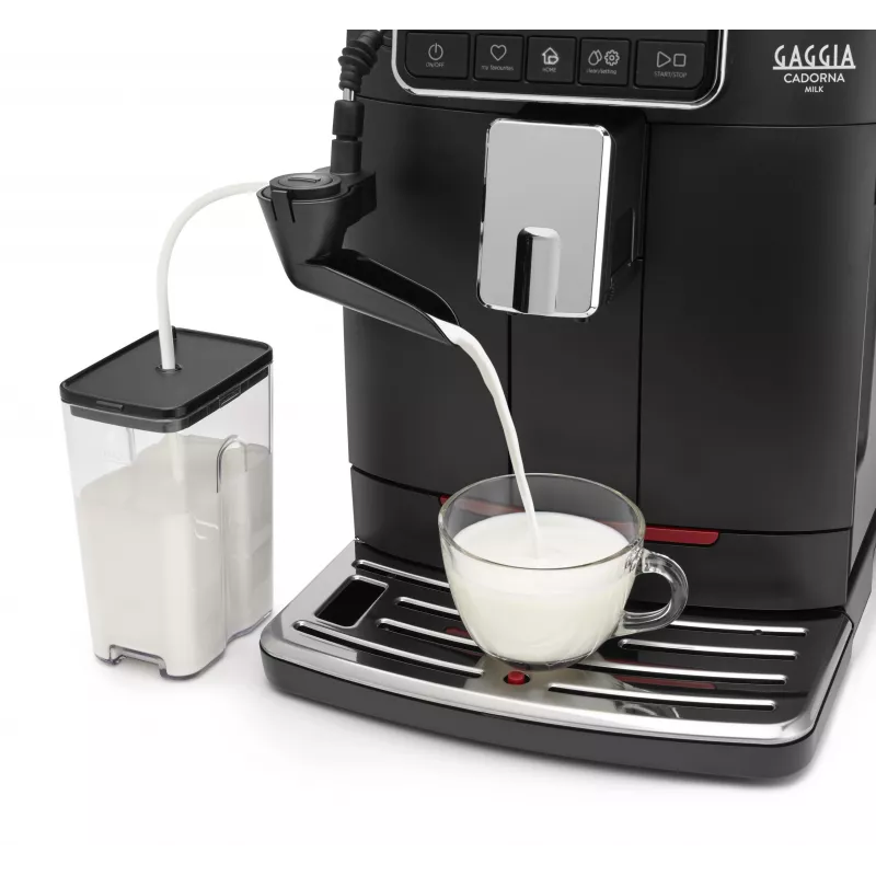 Gaggia RI9603/01 Cadorna Milk täysautomaattinen kahvikone, 1,5 l, musta
