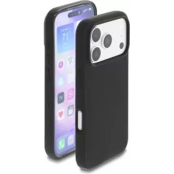 Delock Soft-Touch silikoninen suojakotelo iPhone 17 Pro -puhelimeen, musta (81644)