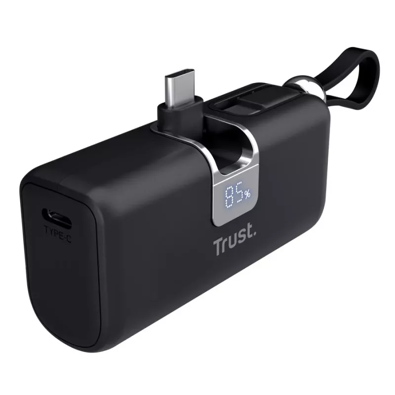 Trust Mobile Pacto varavirtalähde 5000 mAh musta