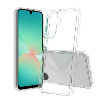 SCREENOR Bumper Case läpinäkyvä suojakotelo Samsung Galaxy A17 / A17 5G -puhelimeen